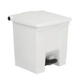 Rubbermaid Step-On Pedal Bin 30.5Ltr - White