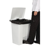 Rubbermaid Step-On Pedal Bin 68Ltr - White