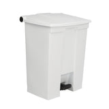 Rubbermaid Step-On Pedal Bin 68Ltr - White