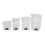 Rubbermaid Step-On Pedal Bin 30.5Ltr - White