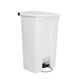 Rubbermaid Step-On Pedal Bin 87Ltr - White