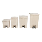 Rubbermaid Step-On Pedal Bin 30.5Ltr - Beige