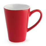 Olympia Cafe Latte Cups Red 340ml (12 Pack)