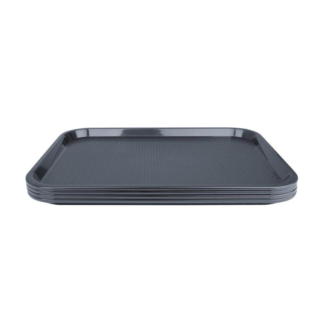 Olympia Kristallon Foodservice Tray Charcoal 305 x 415mm