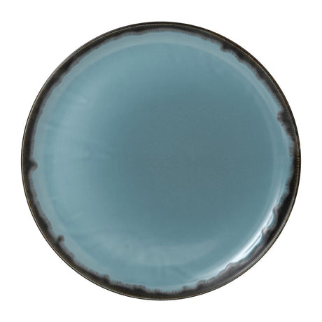 Dudson Harvest Coupe Plates Blue 324mm (6 Pack)