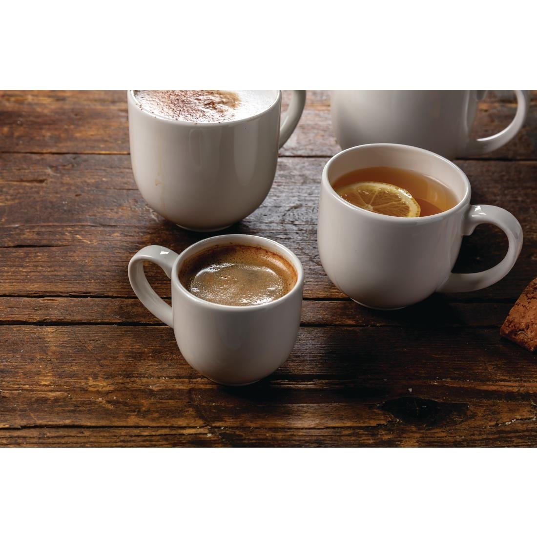 Steelite Taste City Mugs White 228ml (12 Pack)