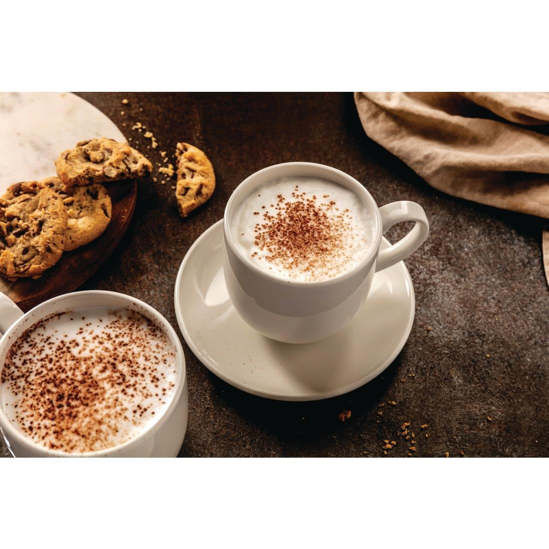 Steelite Taste City Mugs White 285ml (12 Pack)