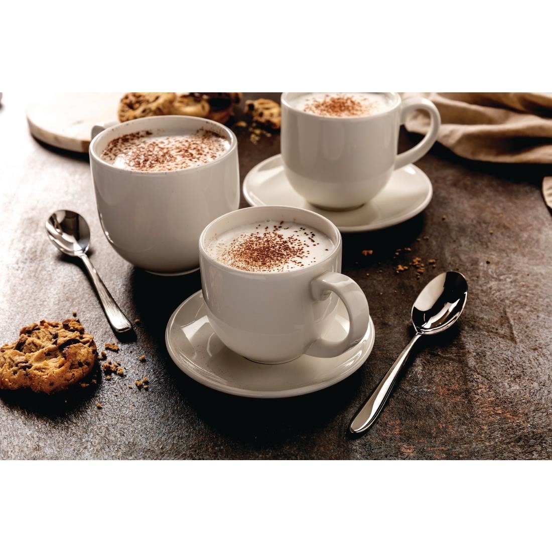 Steelite Taste City Mugs White 228ml (12 Pack)