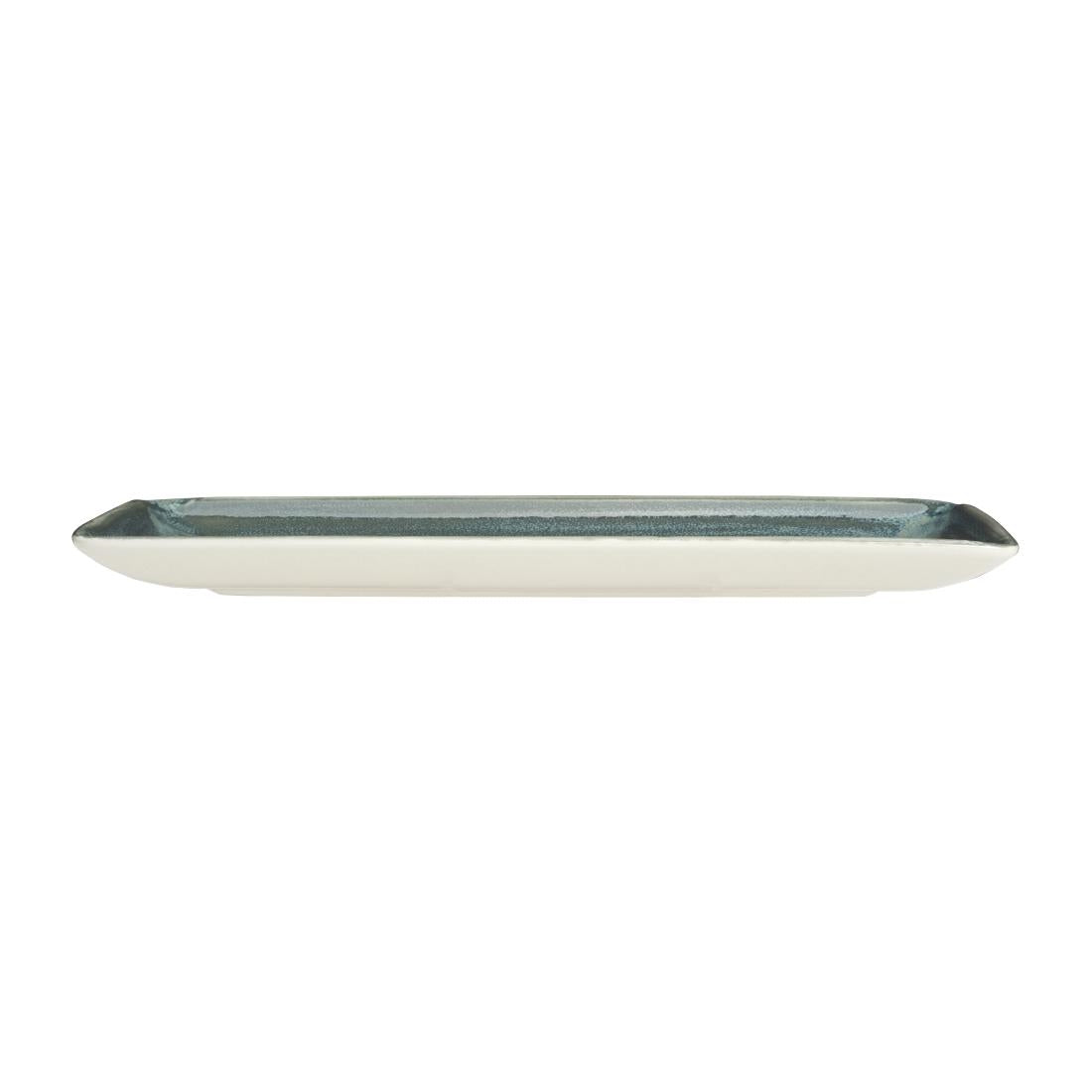 Steelite Revolution Jade Rectangle Plates 270mm (6 Pack)