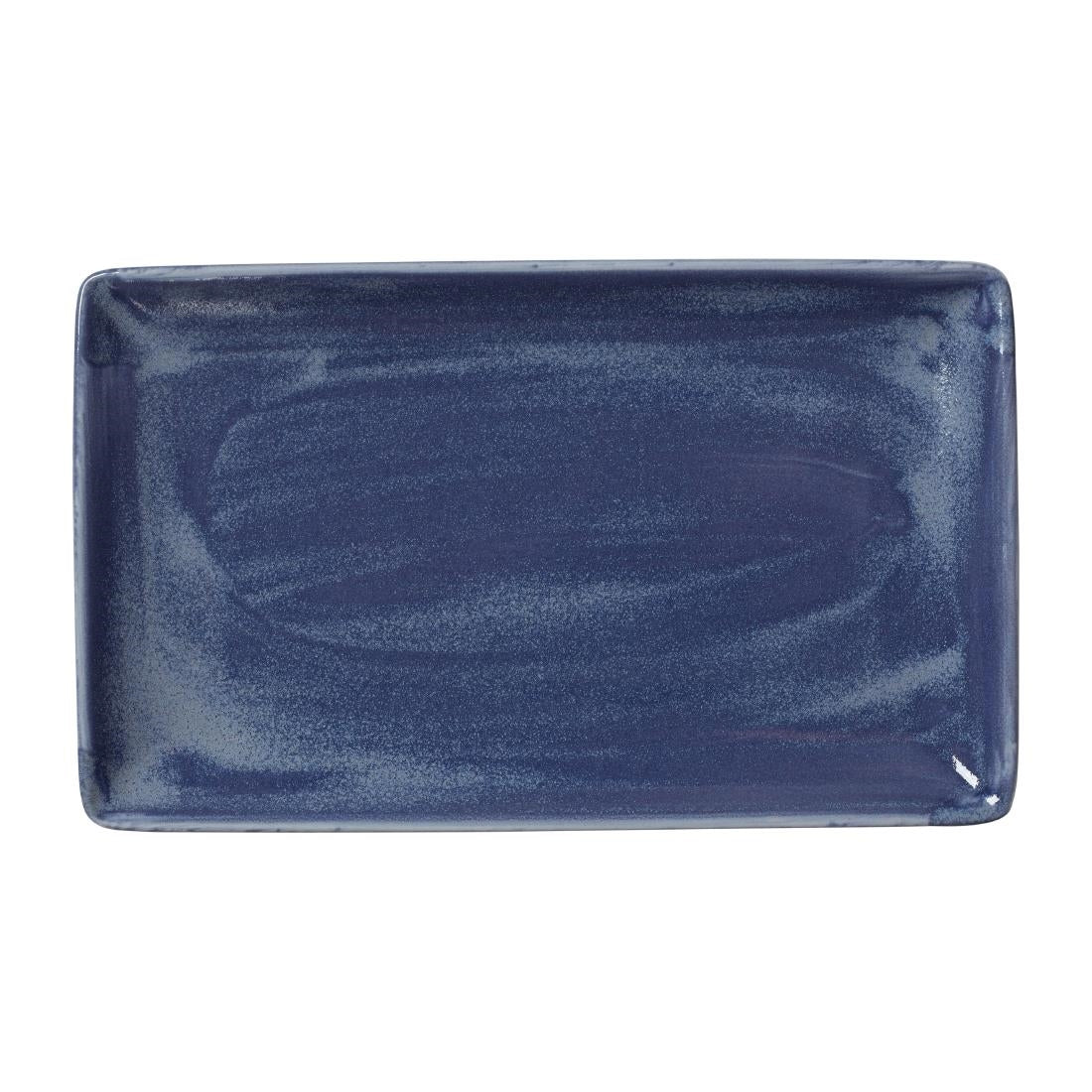 Steelite Revolution Bluestone Rectangle Plates 270mm (6 Pack)