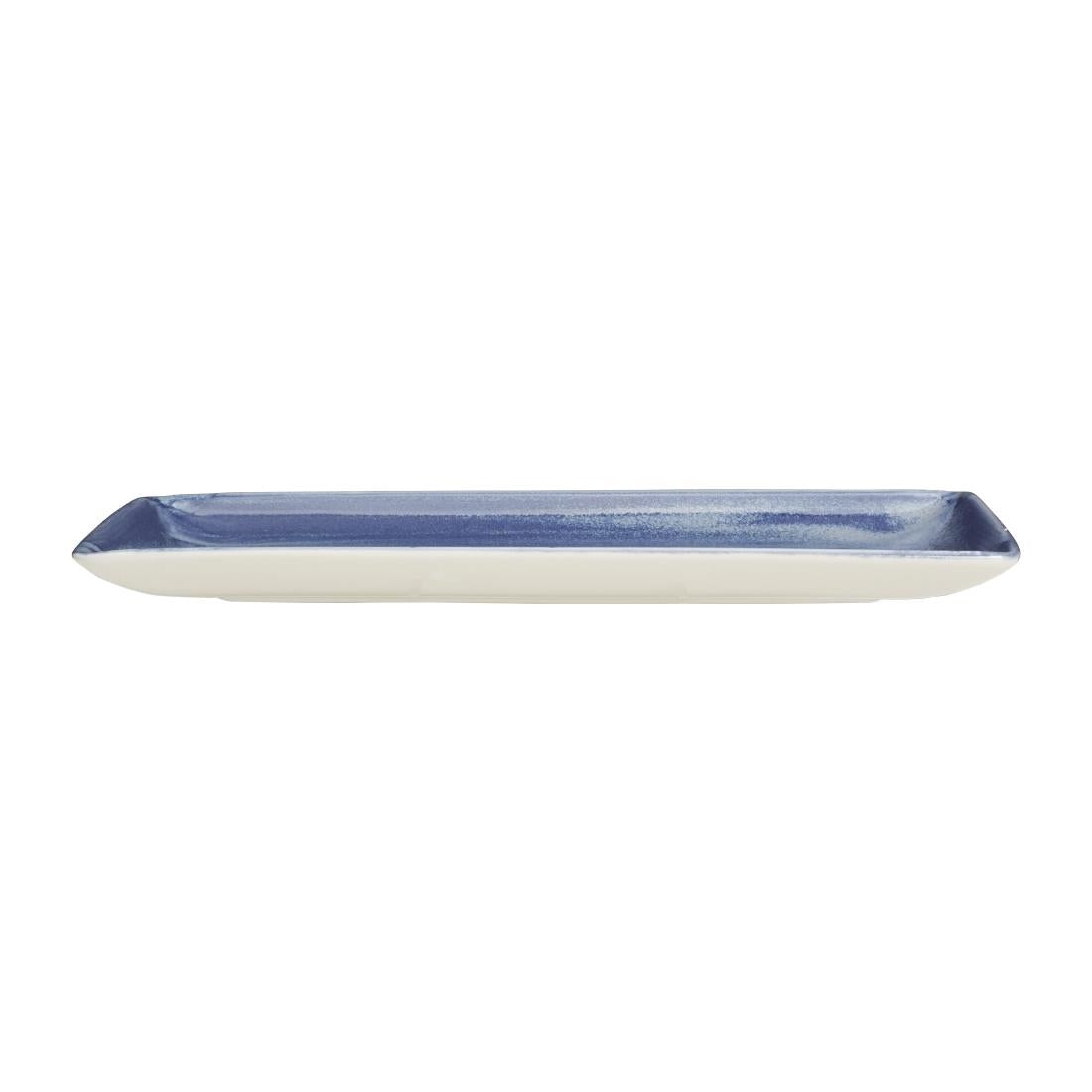 Steelite Revolution Bluestone Rectangle Plates 270mm (6 Pack)