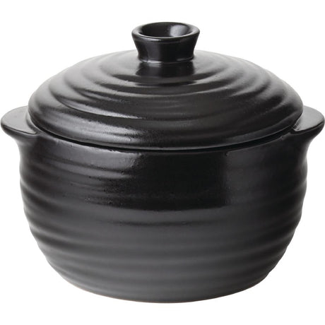 Utopia Tribeca Casserole Dish Ebony 0.65Ltr (6 Pack)