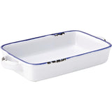 Utopia Avebury Blue Small Rectangular Dish 175mm (12 Pack)