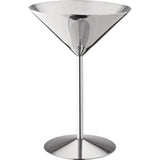 Utopia Stainless Steel Martini Glass 240ml (6 Pack)