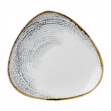 Churchill Homespun Accents Grey Triangle Plates 265mm (12 Pack)