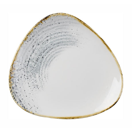Churchill Homespun Accents Grey Triangle Plates 192mm (12 Pack)