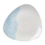 Churchill Vintage Prints Med Tiles Aquamarine Triangle Plates 265mm (12 Pack)