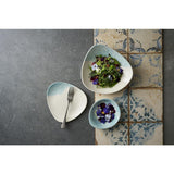 Churchill Vintage Prints Med Tiles Aquamarine Triangle Bowls 185mm (12 Pack)