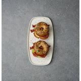 Churchill Chefs' Plates White Walled Oblong Plates 300mm (6 Pack)