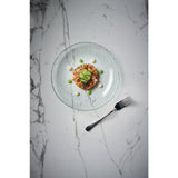 Churchill Isla Glasses Clear Organic Glasses Plates 225mm (6 Pack)