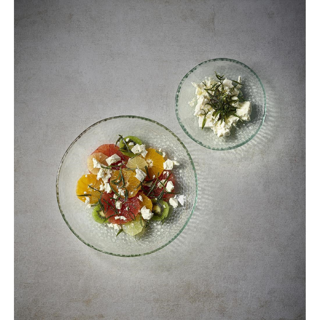 Churchill Isla Glasses Clear Organic Glasses Plates 225mm (6 Pack)