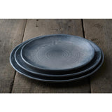 Dudson Harvest Flux Grey Organic Coupe Plates 164mm (12 Pack)