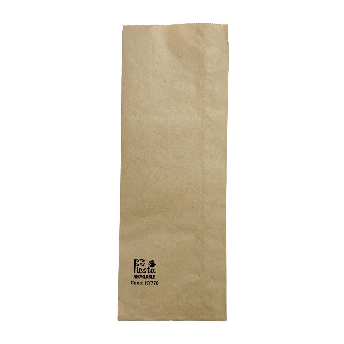 Fiesta Recyclable Baguette/Panini Paper Bags 300x110mm (1000 Pack)