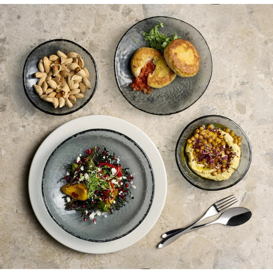 Churchill Viana Organic Glasses Plates Dusk 295mm (6 Pack)