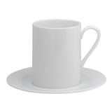 Elia Glacier Fine China Mug Saucers 155mm (6 Pack)