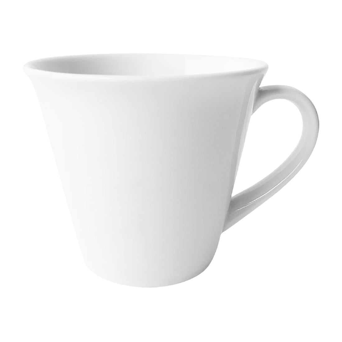 Churchill Art de Cuisine Menu Porcelain Flared Tea Cups 355ml (6 Pack)