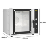 Buffalo Convection Oven - 4 x GN 2/3