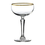 Onis Classic Bar Straight Sided Coupe Glasses 165ml (6 Pack)