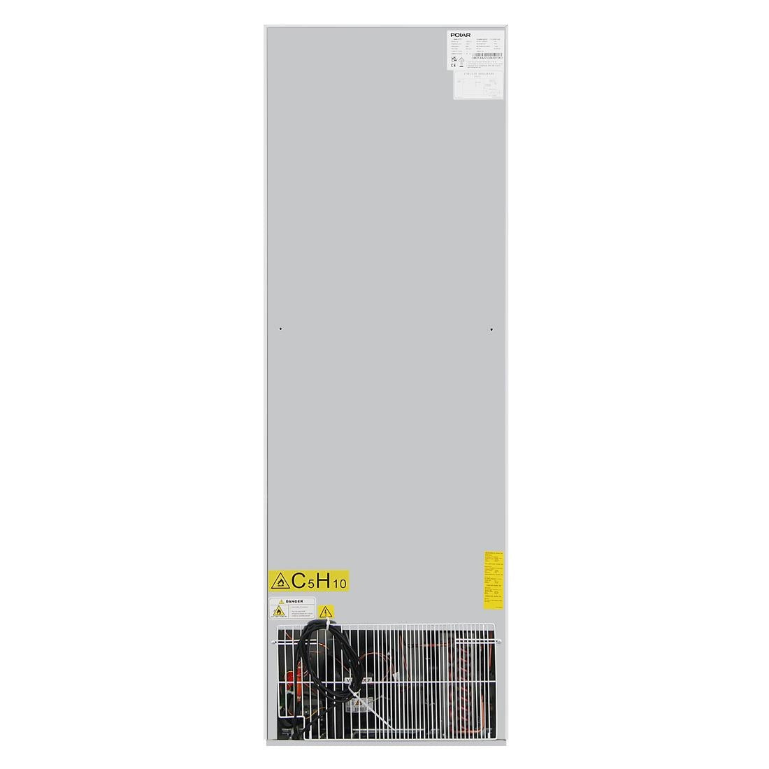 Polar C-Series Glass Door Display Freezer 365Ltr