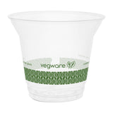 Vegware Slim Cold Cups Green Band PLA 96-Series 256ml (1000 Pack)