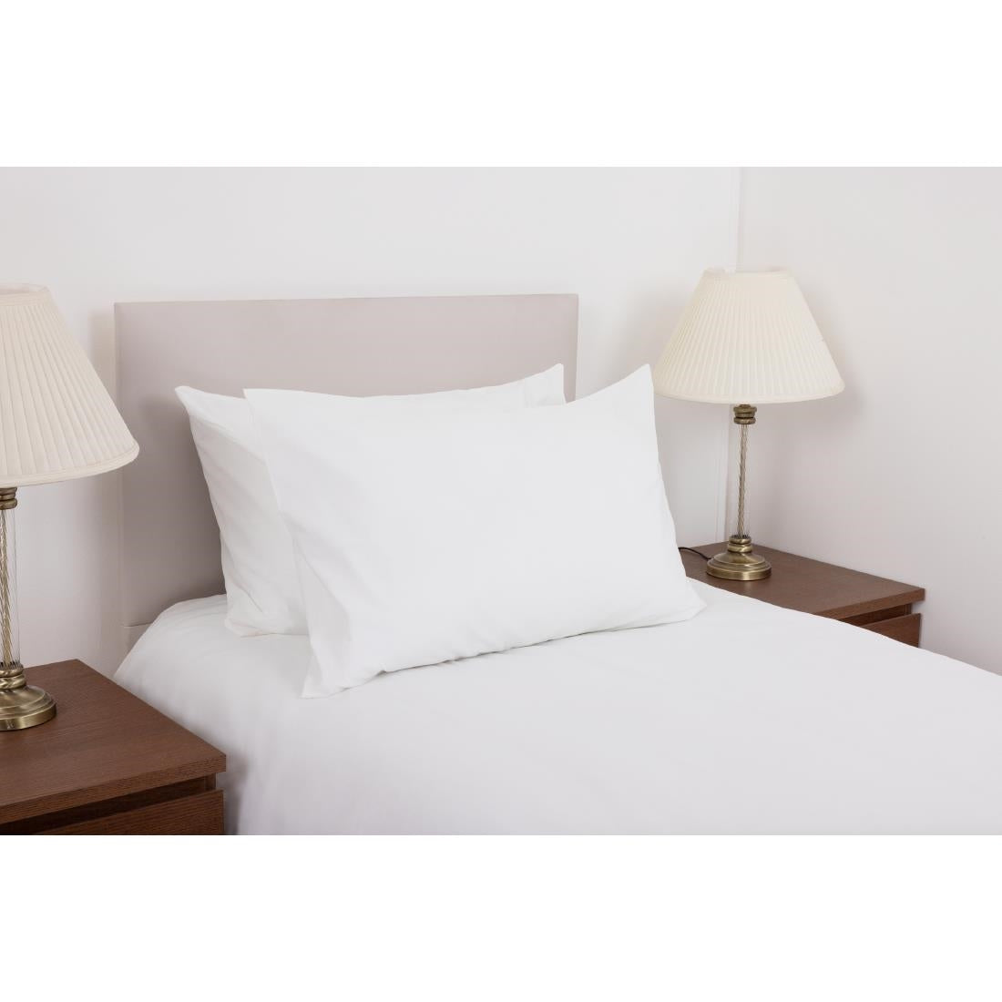 Mitre Essentials Temir Housewife Pillowcase Ivory (2 Pack)