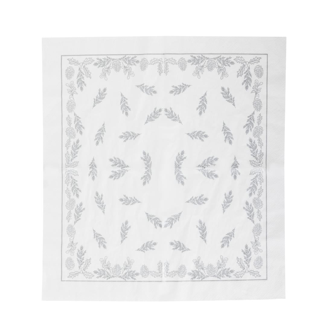 Swantex Aspen Festive 3ply Dinner Napkins 400x400mm (600 Pack)