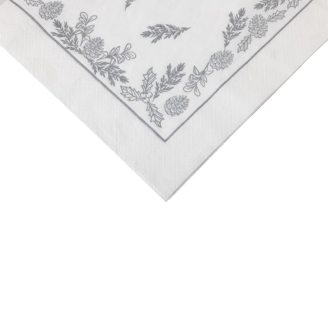 Swantex Aspen Festive 3ply Dinner Napkins 400x400mm (600 Pack)