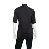 Chef Works Womens Springfield Zip Chef Jacket Black XL