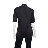 Chef Works Womens Springfield Zip Chef Jacket Black 2XL