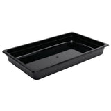 Vogue ABS Gastronorm Tray Black GN 1/1 65mm