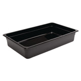 Vogue ABS Gastronorm Tray Black GN 1/1 100mm