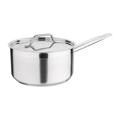 stainless steel saucepan