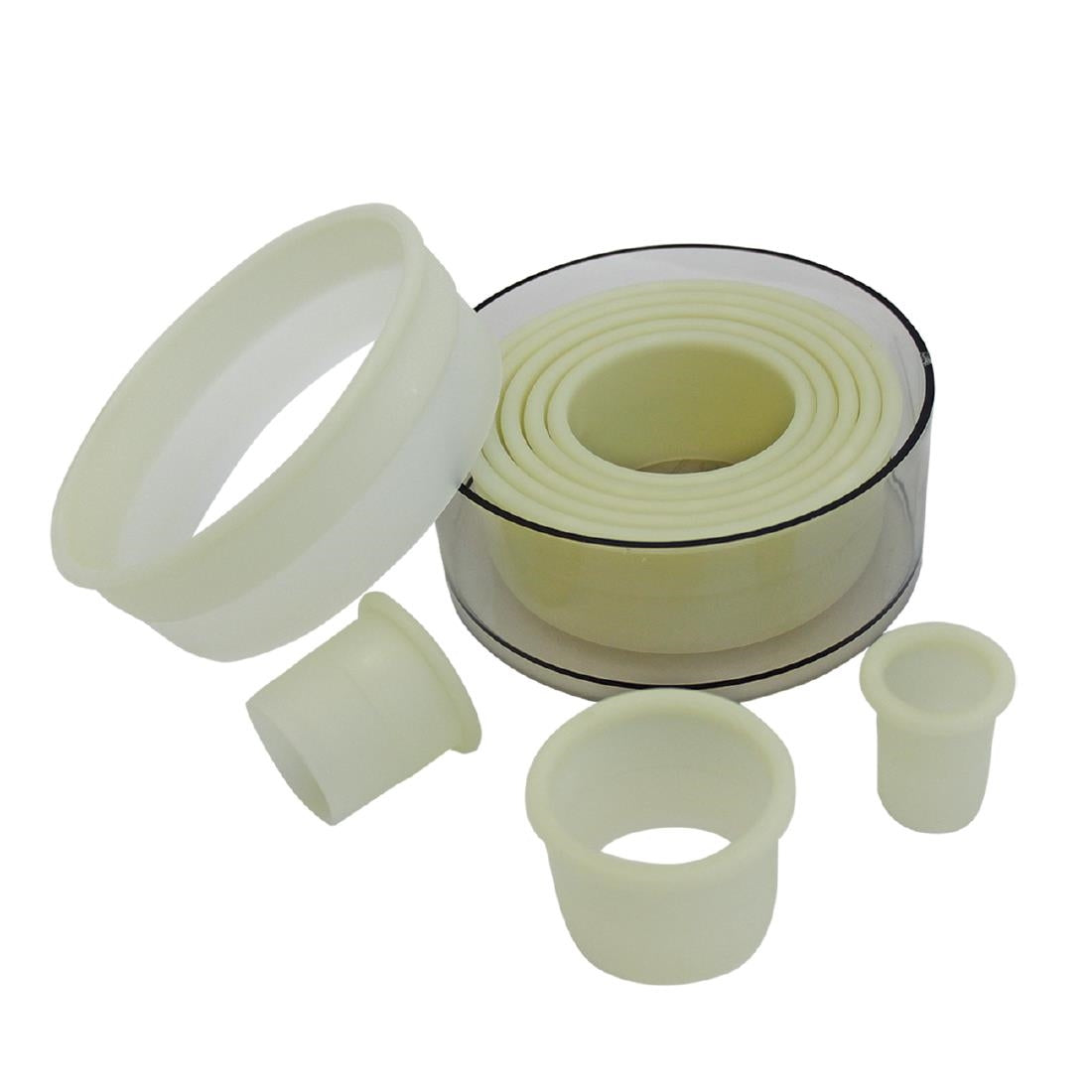 Schneider Plain Round Pastry Cutters (9 Pack)