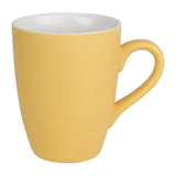 Olympia Pastel Mugs Yellow 340ml (6 Pack)