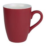 Olympia Pastel Mugs Red 340ml (6 Pack)