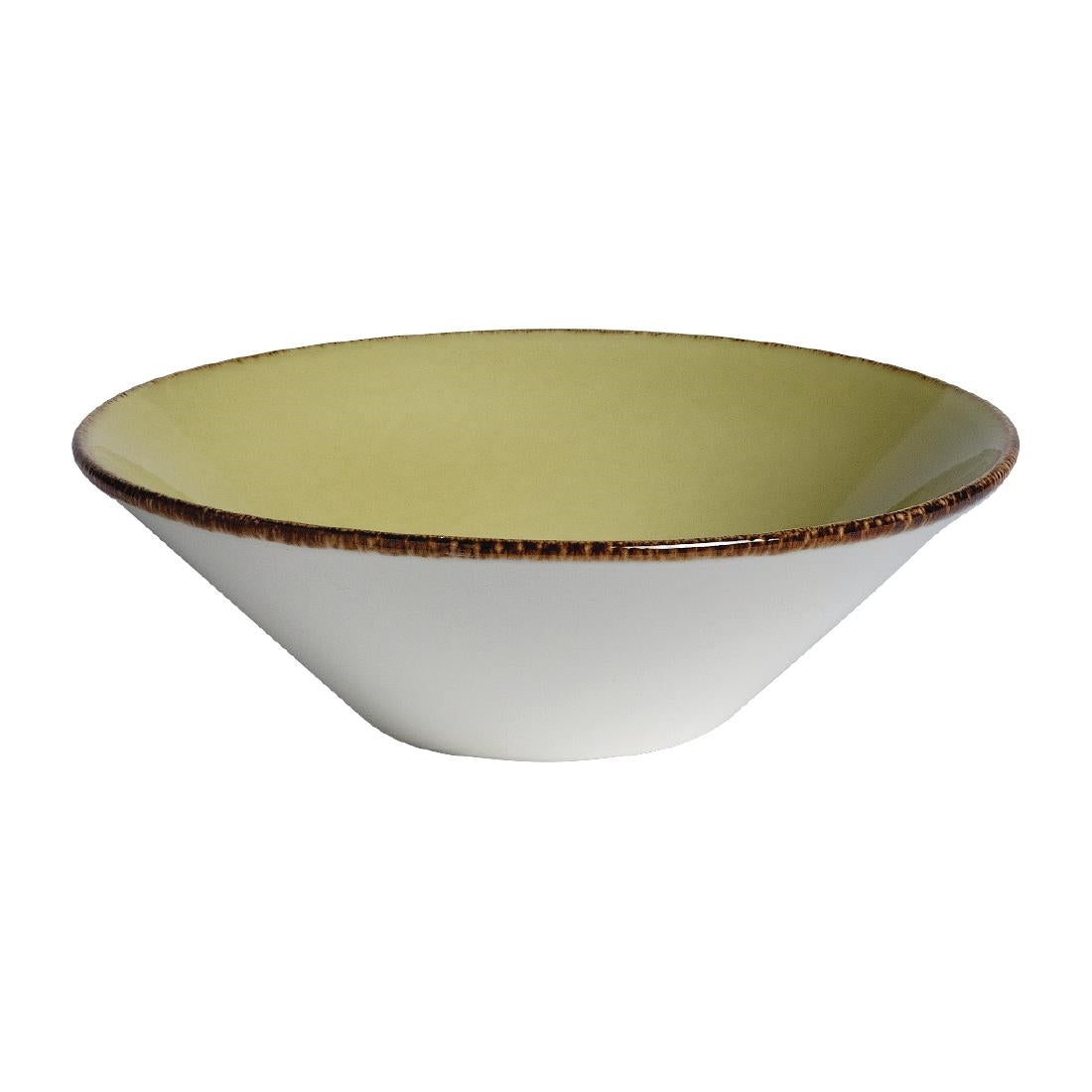 Steelite Terramesa Olive Essence Bowls 165mm (24 Pack)