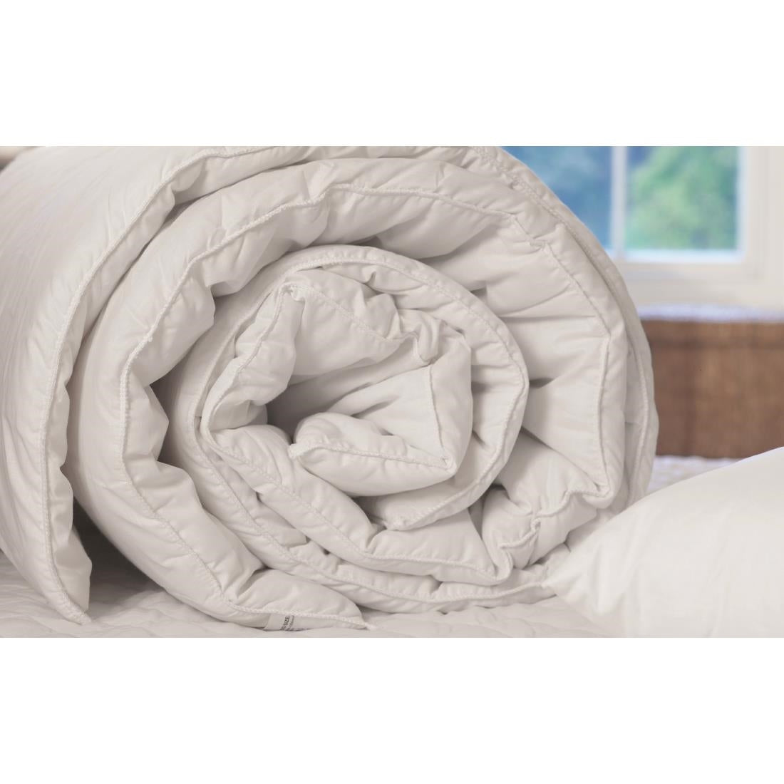 Mitre Essentials Spectrum Single Bedding Set Claret
