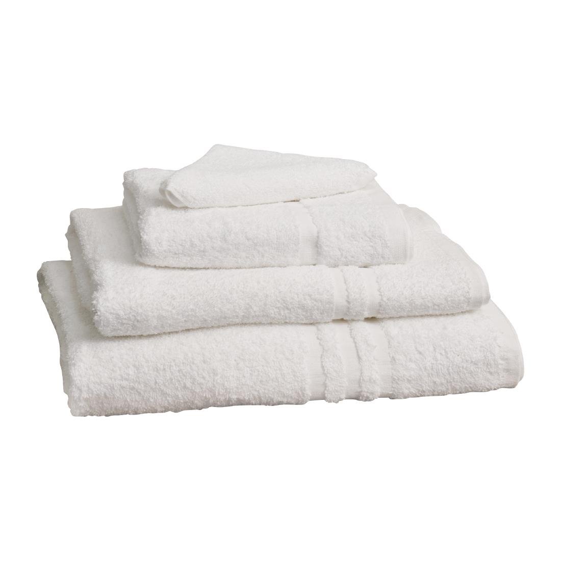 Mitre Essentials Capri Bath Towel White