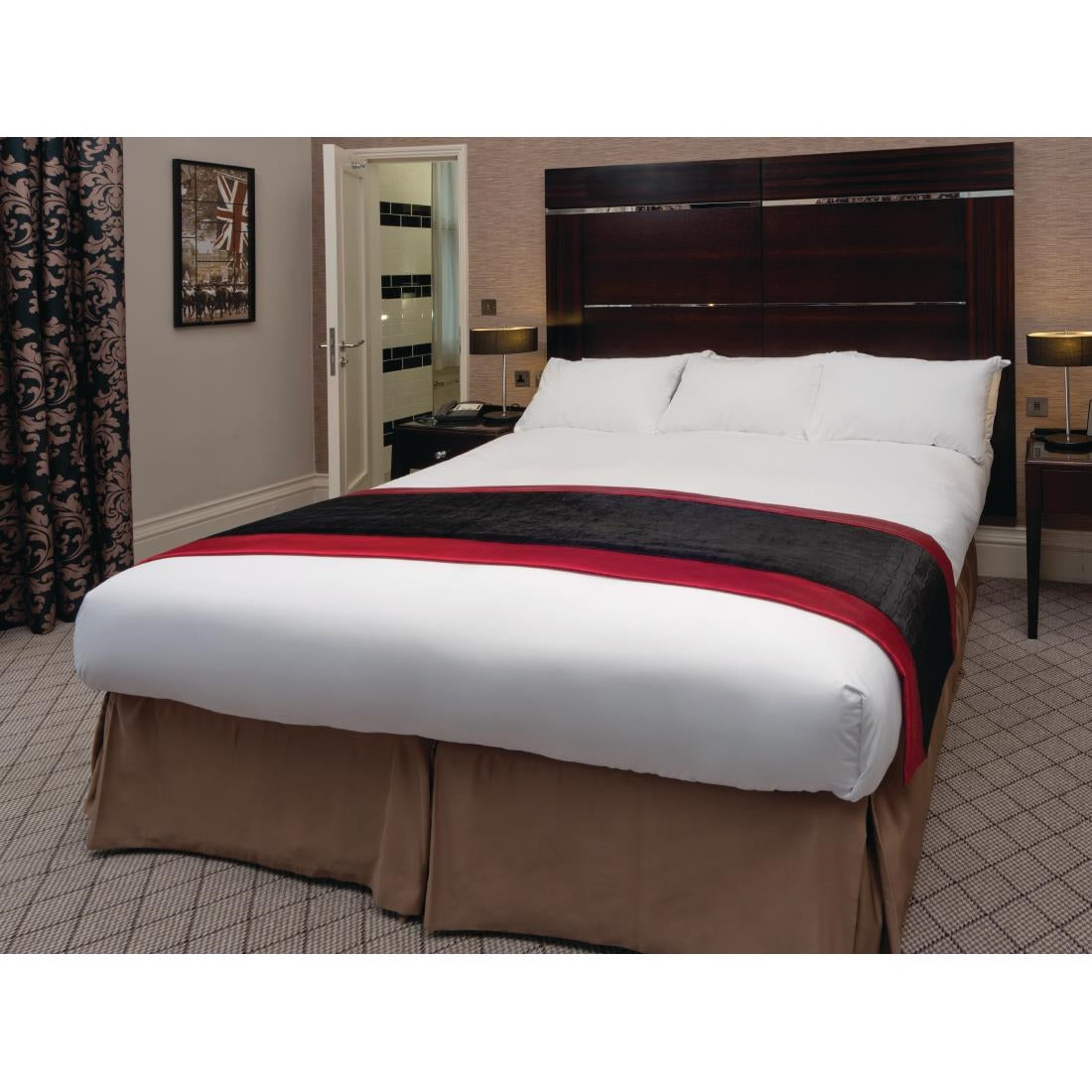 Mitre Comfort Cairo Flat Sheet Single