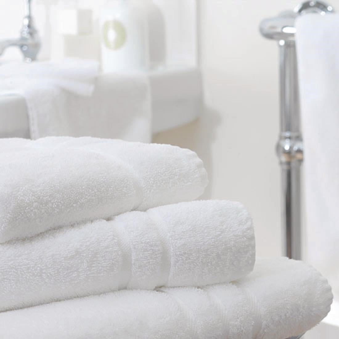 Mitre Comfort Nova Face Cloth White (10 Pack)